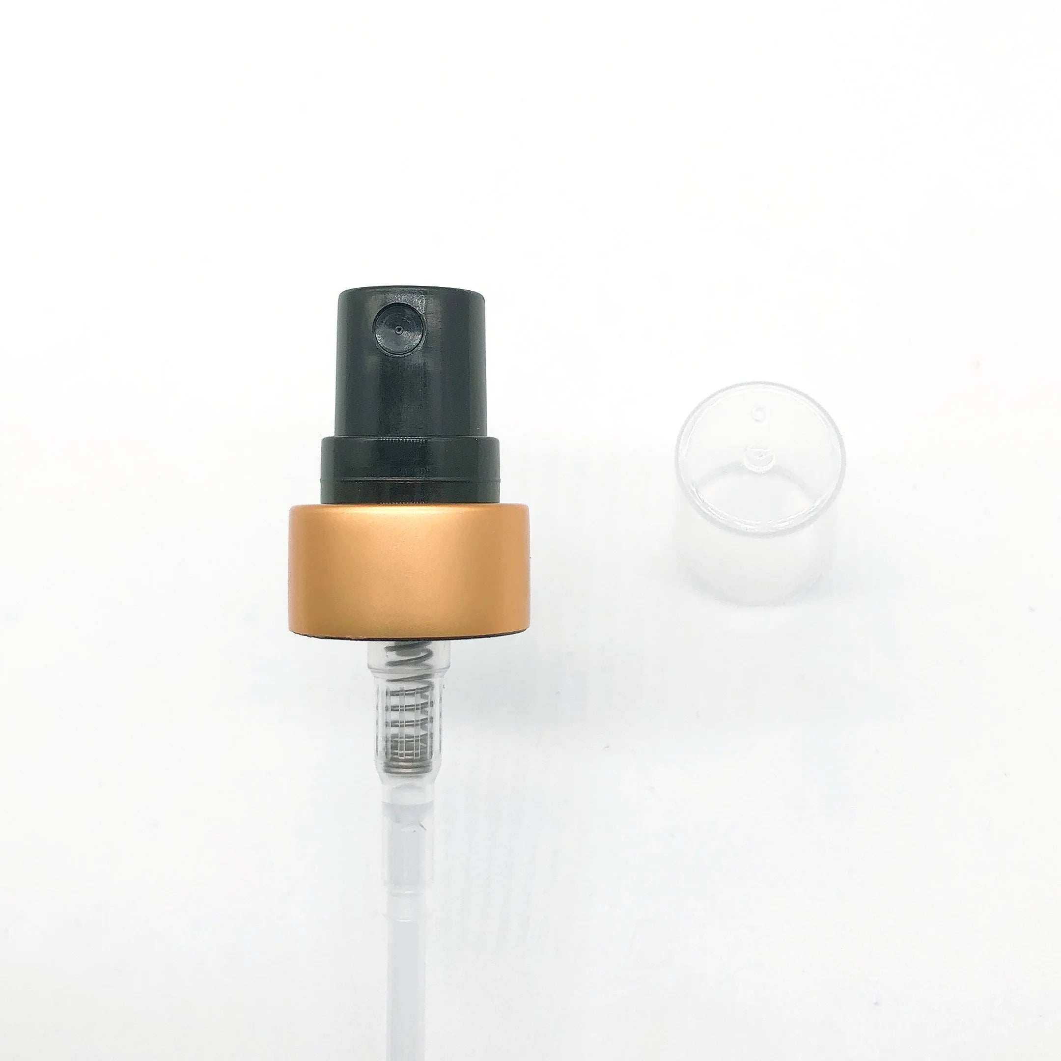 Free Sample Perfume Sprayer Plastic Bottle Stopper with Clear Cap Customizable Color Non Spill Spray Pump Yo Li O Yo Li O-243