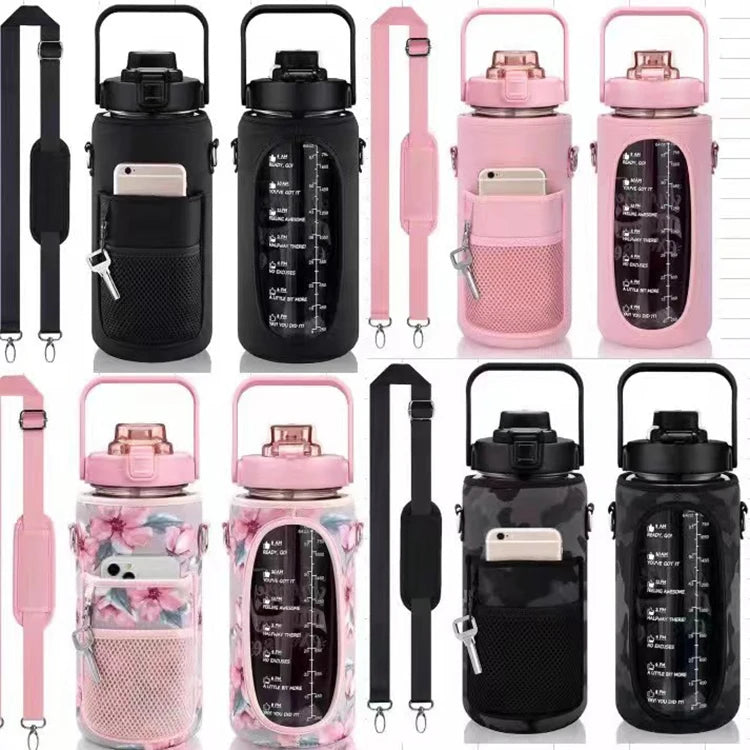 Wholesale Eco-Friendly 2L Safe Applicable Outdoor Sports Water Kettle with Protective Cover Portable for Camping & Hiking