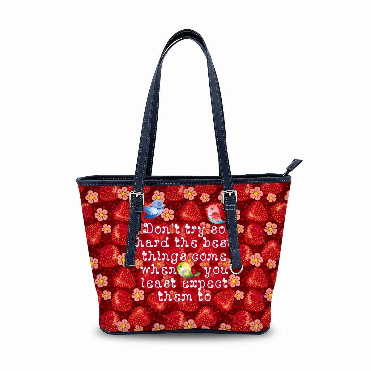 New PU Leather Tote Bag Wholesale Custom Handbag Manufacturer Cheap Zipper Fashion Leather Tote Bag Handbag