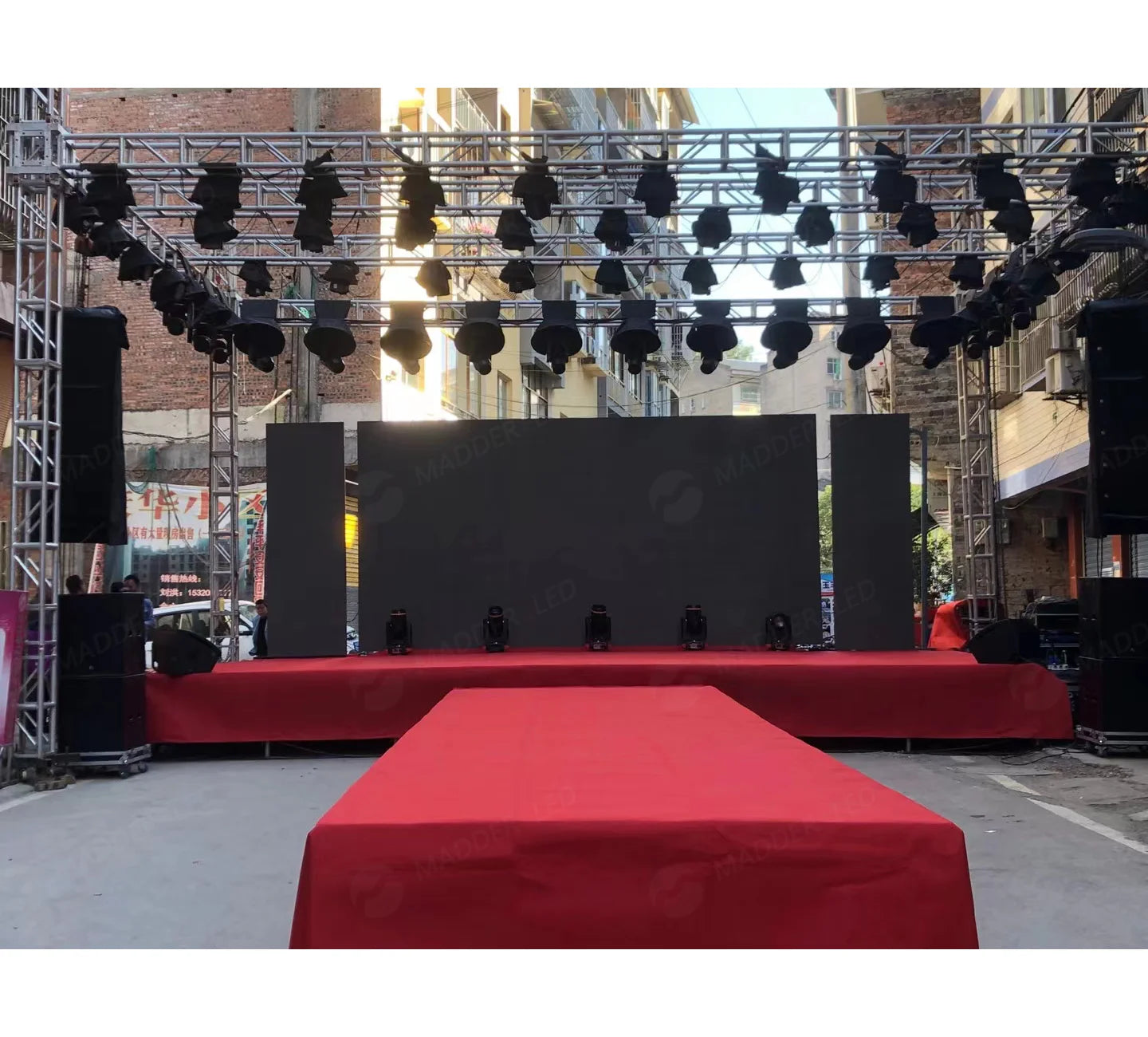 Rental Ledwall Outdoor Indoor Event Stage Background Backdrop Video Wall Pantalla P3 P4 P5 Led Display Screen for Concert