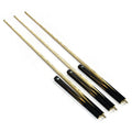 Factory Wholesale Price High End Billiard Cue 3/4 Split Wood Snooker Cue 9/10MM Tip 57" Length with Extension 18-21 OZ Weight