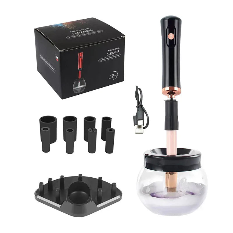 New Scrubbing Machine Electric Make up Brush Cleaning Tool Automatic Cleaner Quick Dry Makeup Brush Scrubbing Machine L1