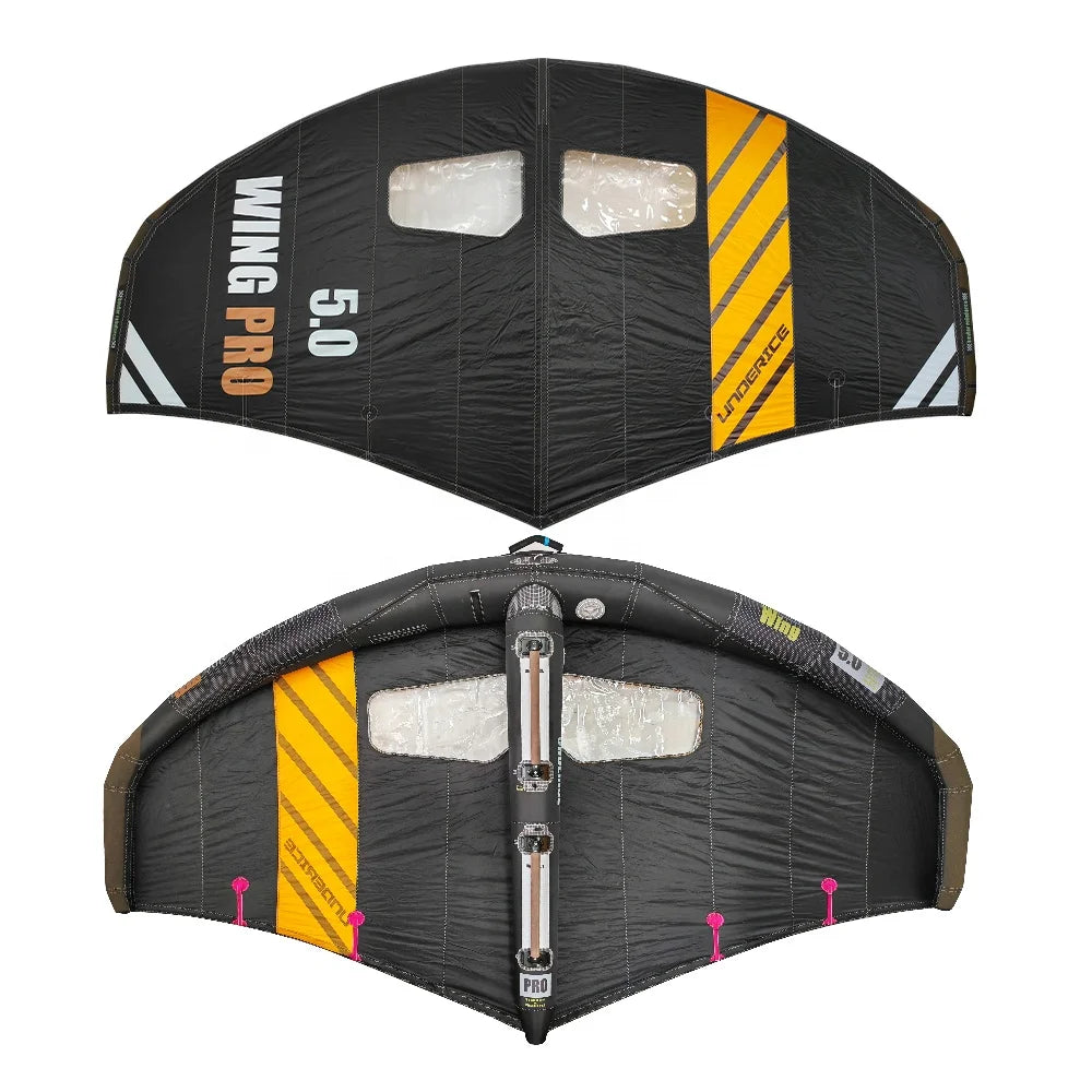Hot Selling Inflatable Wing Foil Board Set Dacron Ripstop Material Beginner/Expert Ocean Use Customizable Sizes