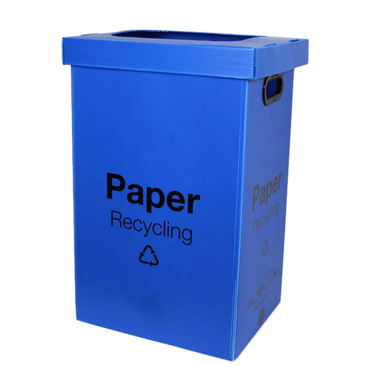 Sustainable Household Garbage Box Recyclable Hollow Plate in PP Material