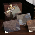 Customized Printing Invitation Wedding Cheap Flower Embossed Paper Greeting Business Card Set