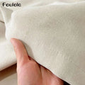 Luxury 500GSM Heavyweight Chenille Blackout Curtain Fabric | 95% Shading 320cm Wide Width Seamless Textile for Hotel Decor #2613