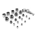 Diy Metal Stainless Steel Rhombus Spacer Beads Big Hole Jewelry Bracelet Making Accessory Design DIY Jewellery Components