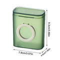 Portable Mobile Phone Data Cable Storage Box with Lid Drawer Headphone Charger and Jewelry Miscellaneous Items Sorting Feature
