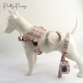Adjustable Pet Harness Custom Logo Color Woolen Dog Harness Sets Soft Cozy Designer Small Medium No Pull Dog Harness