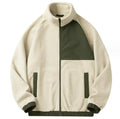 Wholesale Fleece Jacket With Lamb Fleece and Thickened Cardigan Outdoor Double-sided Jacket for Men