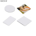 MDFSUB DIY Printing Rectangle 40x75mm Sublimation Blanks Fridge Magnet Custom Glossy White Blank Sublimation MDF Fridge Magnets