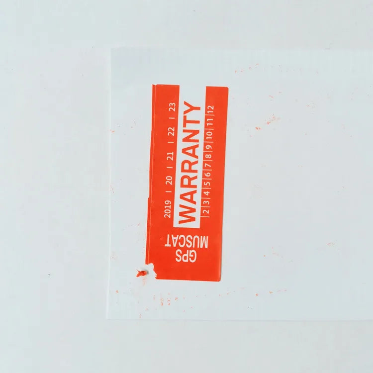 Free Design Tamper Proof Self Adhesive Label Paper Stickers Eggshell Paper Stickers
