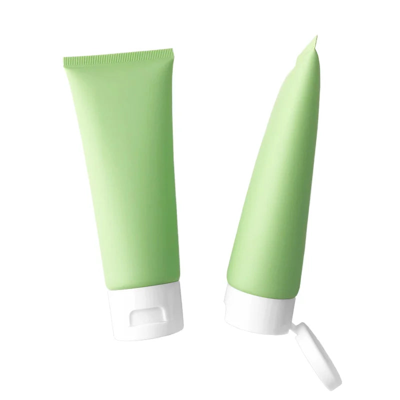 Cosmetic Soft Plastic Tubes Lip Gloss Eye Cream 5ml 10ml 15ml Squeeze Empty Packaging Screw Cap Offset Screen Printing Custom