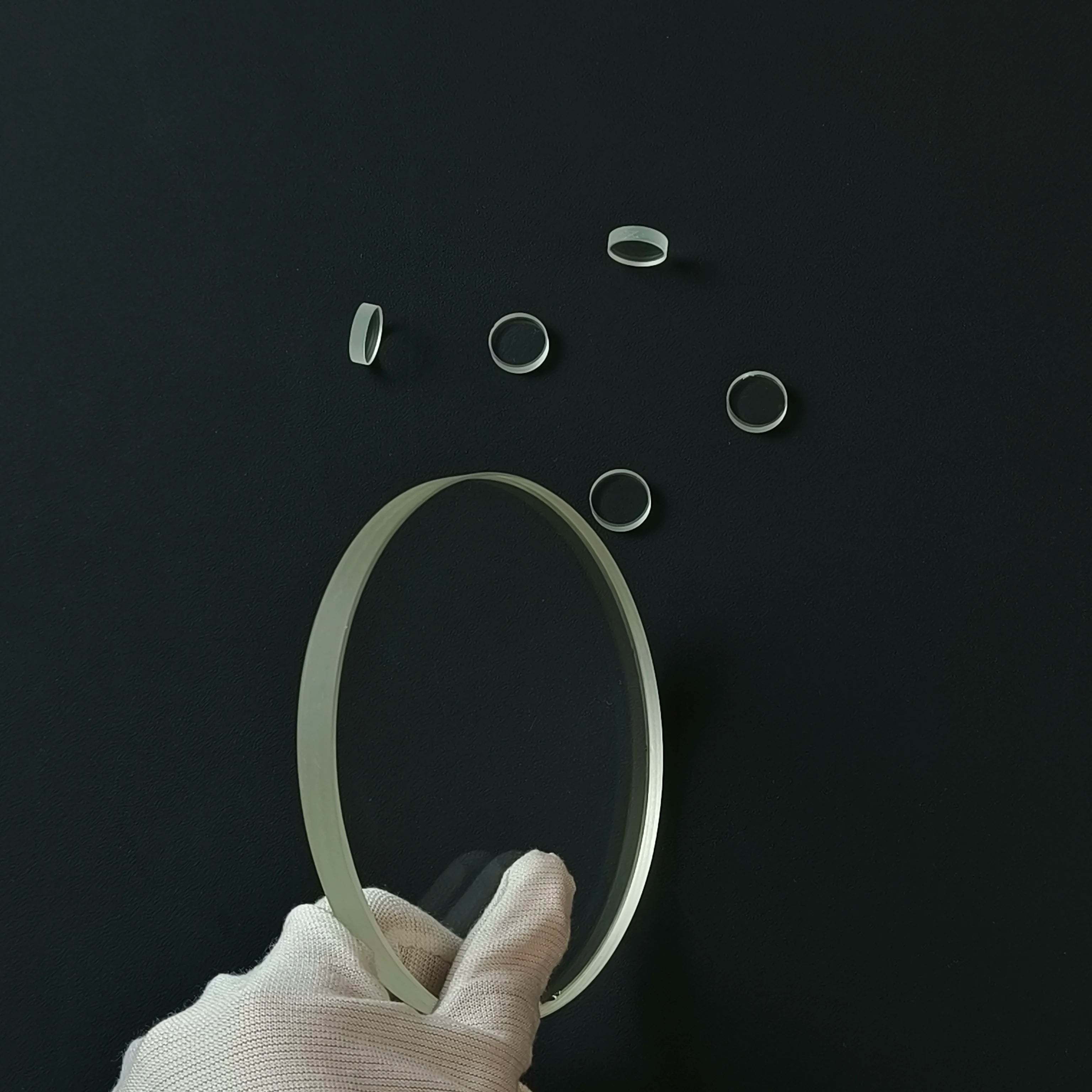 Borosilicate 3.3 Round Viewing Lens Transparent Borosilicate Glass Disk
