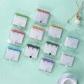 Customizable Logo New Simplicity School Student Notebook A7 Transparent PVC Mini 3-Holes Loose-leaf Spiral Binder Refillable