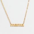 Joolim Jewelry 18K Gold Plated Stainless Steel Mama Necklace Pendant Necklace Wholesale Gift