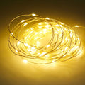 5M/10M/20M LED USB Single Color Cuttable Waterproof Copper Wire String Lights for Christmas