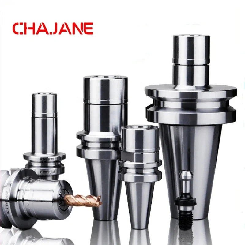 High Precision 0.003mm/0.005mm Balanced G6.3/G2.5 Steel ER Collet Chucks BT50 BT40 BT30 CNC Tool Holders AT3 Standard 36-Month