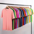 OEM Tshirt Manufacturers Wholesale Cheap Price 100% Cotton 180grams 35 Colors T-Shirt Custom logo Printing t Shirts for Men