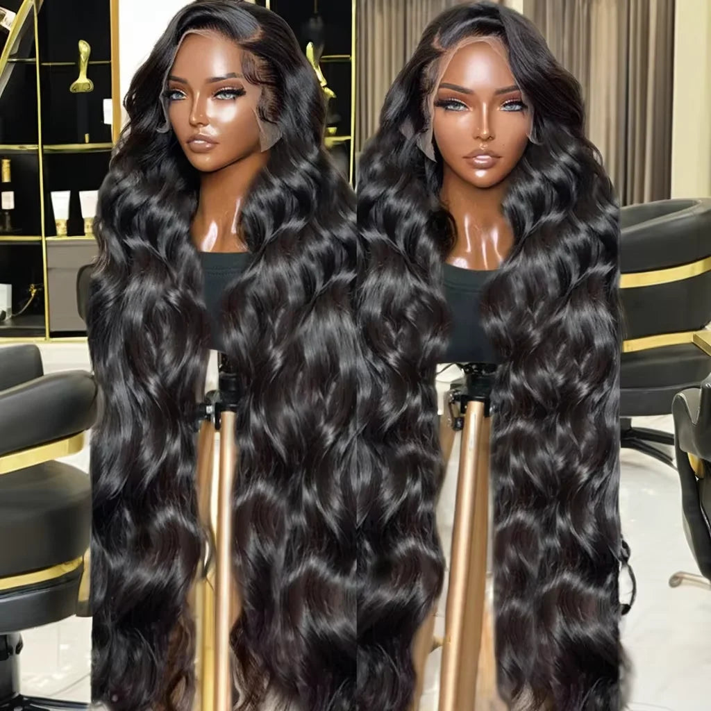 40 Inch Bone Wavy Human Hair Lace Front Wigs Cuticle Aligned Hd Lace Frontal Wig Vietnamese Raw Hair Wigs for Black Women