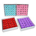 Handmade 5-Layer Soap Flower with Colorful Rose Petal Heads 5-Layer Petals Soap As Decorative Gift
