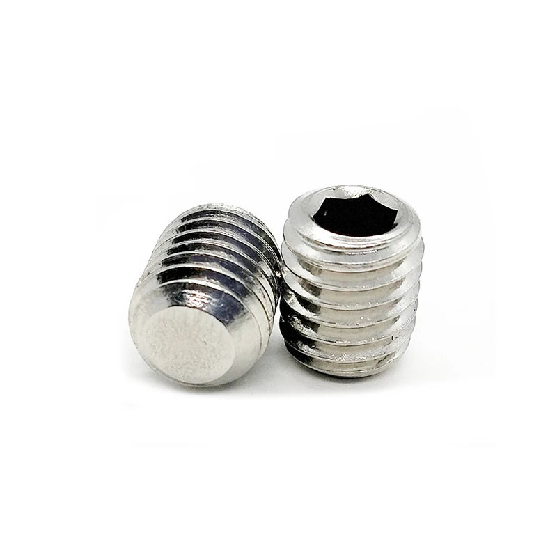 China OEM ODM Manufacturer Direct Supply Stainless Steel Flat End Machine Allen Screw Metric/Inch Customized Sizes