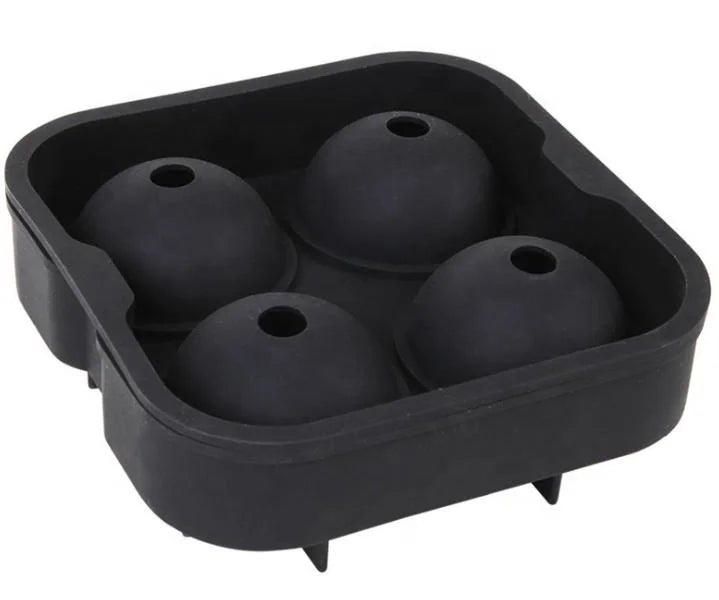 4 Holes Ice Hockey Grid the Bar 4 Even Silica Gel Ice Ball Maker Ice Hockey Mold
