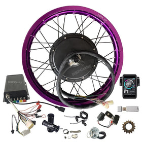 150mm 5000w Bldc Hub Motor Kit 72v Motorcycle 17