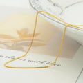 Fine Jewelry Au750 18k Solid Gold Jewelry Wheat Chain Necklace 0.6mm 18K Gold Chain Wholesale