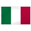 Ready to Ship 100% Polyester 2x3ft 60x90cm Stock Printed Green White Red ITA Italian Italy Flag
