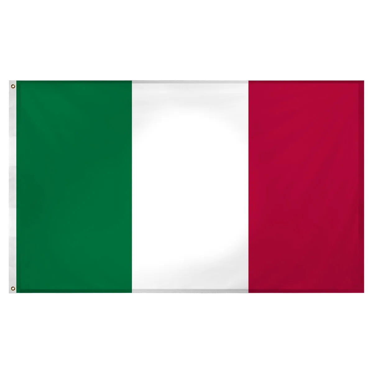 Ready to Ship 100% Polyester 2x3ft 60x90cm Stock Printed Green White Red ITA Italian Italy Flag
