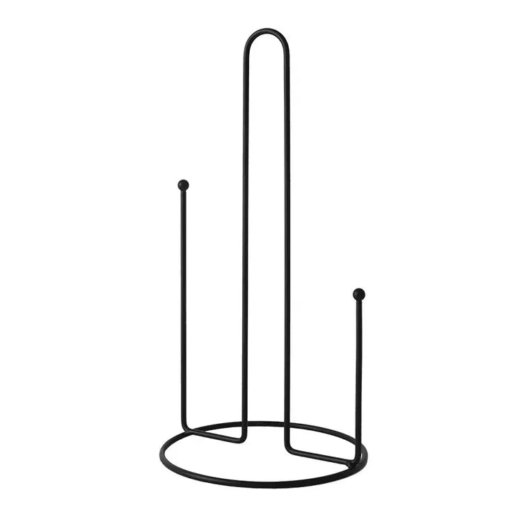 Simple Modern Stainless Steel Vertical Roll Paper Holder for Bathroom and Kitchen Use Organization & Storage