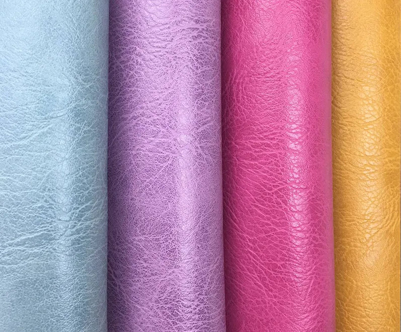 Latest Crazy Horse PU Rexine Faux Leather Soft Waterproof Anti-Mildew for Sofa Car Seat Furniture Affordable"