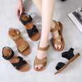 New Four Seasons Tendon Sole Soft Sole Ladies Flat Sandals   JL