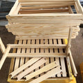 Top Level Beehive Frames for Beekeeping Made of Pine Wood