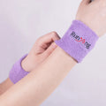 Wholesale Custom Logo Embroidered Cotton Terry Cloth Sports Wristband Sweatband for Basketball Tennis Gym Fitness