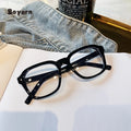 Boyarn  Trendy Fashion Student Square Eyeglasses Frames Woman Blue Computer Blue Light Blocking Glasses  Eye Man Shades