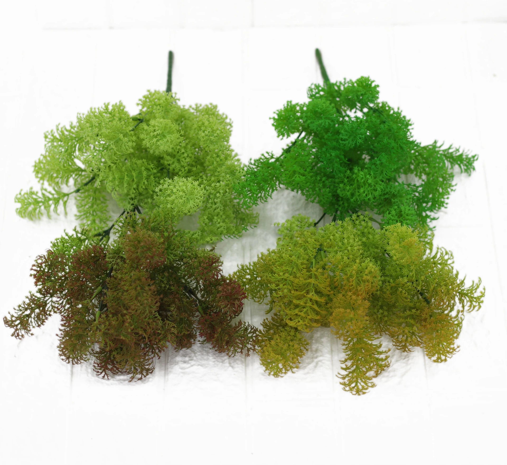 Clearance Price 7 Head 35 Fork Tasson Outdoor Artificial Christmas Plants Wall Decorative Artificial Plant