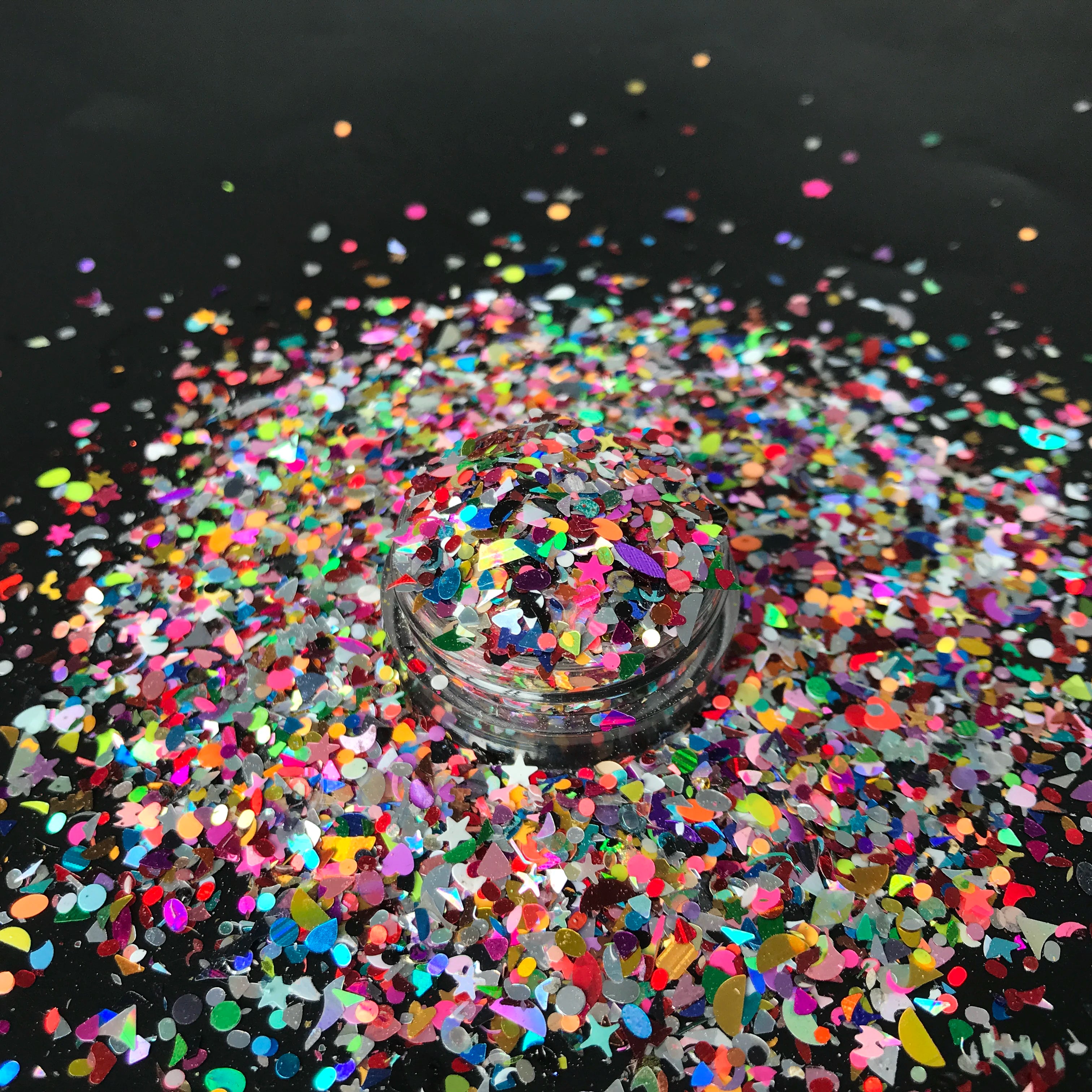 Eco Friendly Discount PET Material Glitter with 10000+ Colors and KC Brand for Crafts