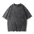 New Products Oversized T-Shirt MenCotton Fabric for T-ShirtsVintage Acid Wash T Shirt Men's Clothes Oversized Tshirt