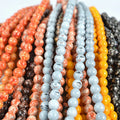 Hot Selling 12mm Ceramic Beads in Bulk New Design Ceramic Clay Porcelain Beads Round Beads for Jewelry Making