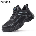 GUYISA Flying Woven Mesh Cloth Standard Plastic Toe Cap Insulated 10KV Labor protection Shoes