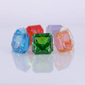 Starsgem Green pink Blue Red Orange Parabia Padparads Color Loose Cubic Zirconia Price Per Gram Cubic Zirconia Stone for Jewelry