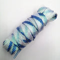 Wholesale Multi-Colored Flat Glitter Tubular Braided Shoelaces 10mm Width Transparent Tips Durable Polyester Sport Shoes