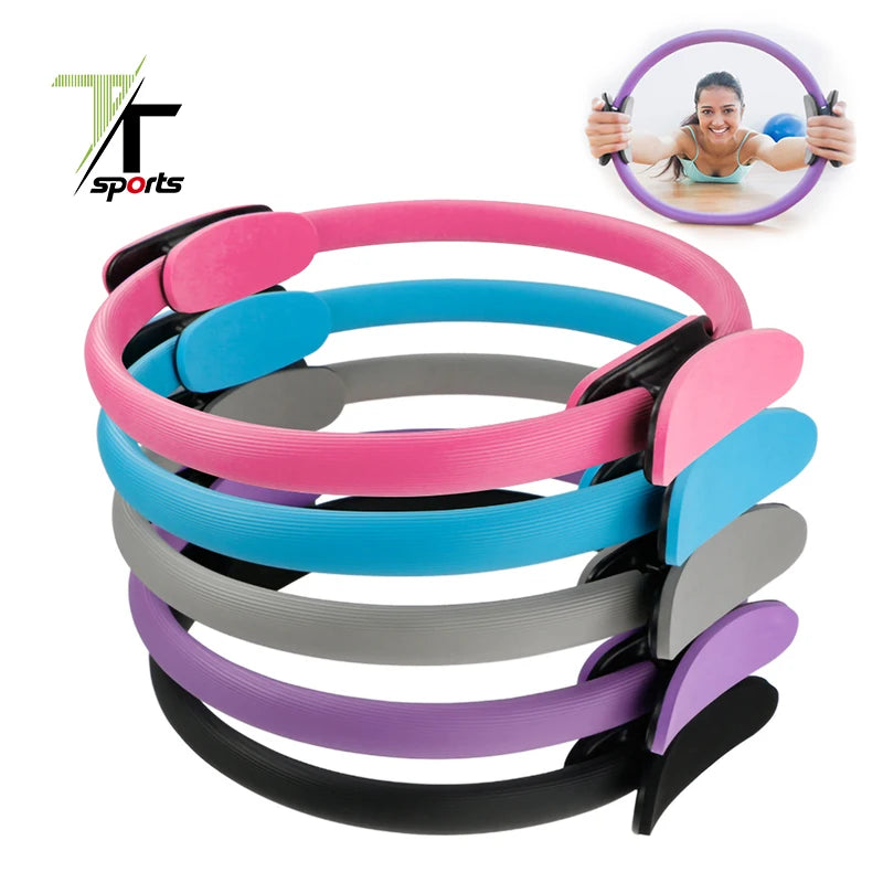 Gymnastics Training Pilates Magic Circle Fitness Strength Training Iron Silicone Dumbbell Power Ring