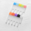 MUB Wholesale Clear Test Plastic Bottle With Plastic Spray Pump 2ml Black Sample Perfume Vial MegaBDM