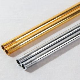 Table Lamp Lighting Accessories M10 Hollow Threaded Rod Female Tube Ceiling Light Hex Head Pipe Connector for Brass Chandelier