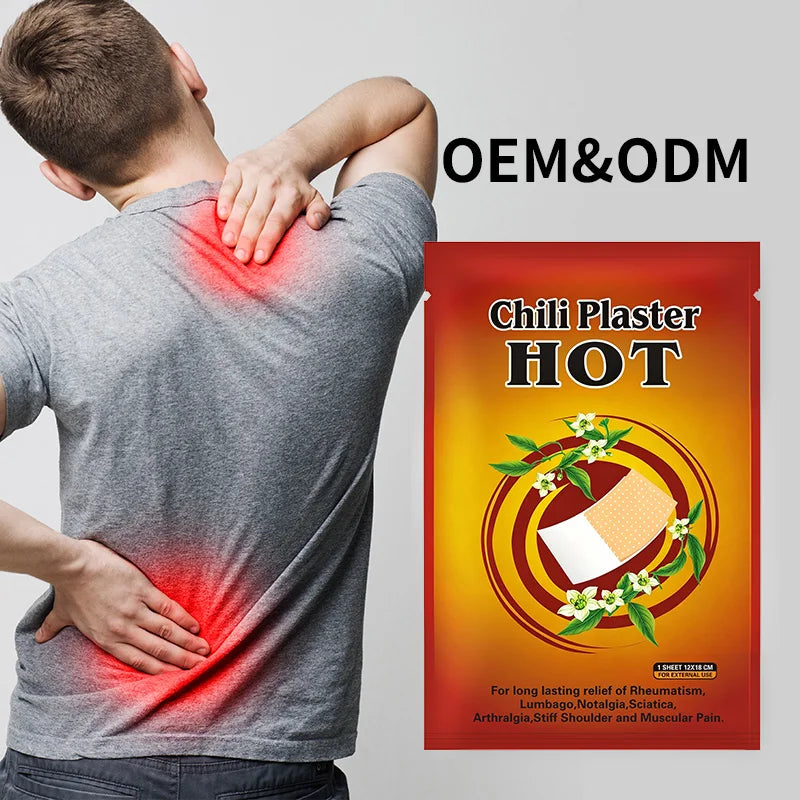 China Natural Herbal Chili Pepper Plaster Hot for Back