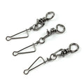 Hot Sale Triangle Swivel 1#to 5# With Italian Snap Bulk Fishing Tackle Clips Connector