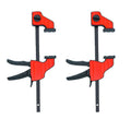 Multi-Size Quick Trigger F Bird Clamp for Woodworking with Plastic Bidirectional Fixed Hardware Tools for Connection